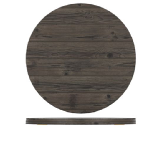 Picture of Oak New Haven Melamine Round Slab 32.5cm