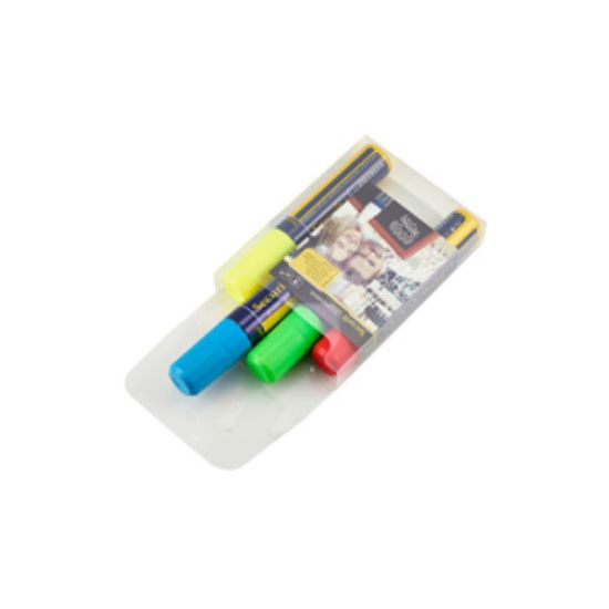 Picture of Chalkmarkers 4 Colour Pack (R G Y Bl) Large