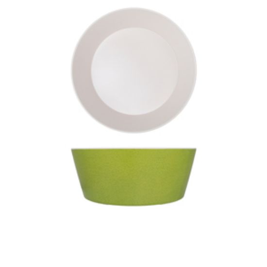 Picture of Lime Green Seville Melamine Bowl 26.5 X 10cm