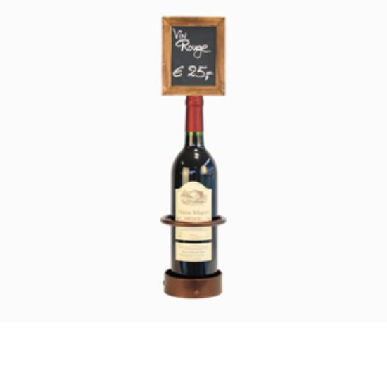 Picture of Wine Bottle X1 Chalk Board Display 45 X 10.5cm