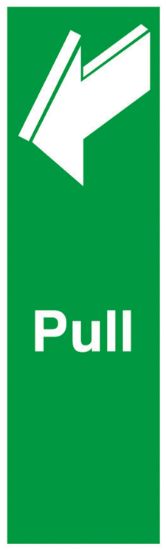 Picture of Pull Door Sign 150x50 S/A