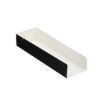 Picture of Black Folded Board Hot Dog Tray 40x70x240mm (Pack Of 250)