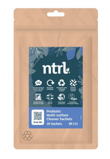 Picture of Jangro Ntrl Probiotic Multi Surface Cleaner Sachet (Pack of 20)