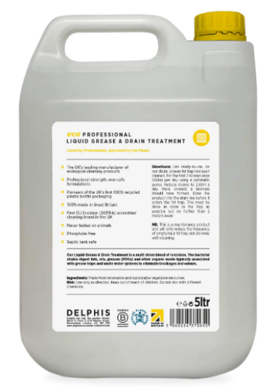 Picture of Delphis Liquid Grease & Drain Treatment (2x5ltr)