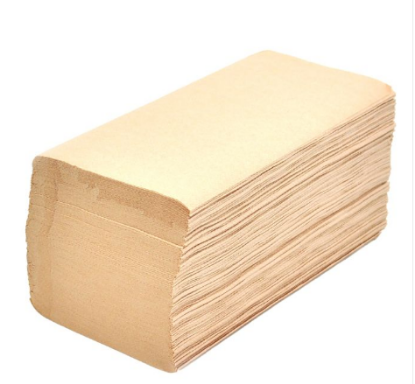 Picture of Jangro Ntrl V Fold Narrow Hand Towel 2ply (Case Of 4000)