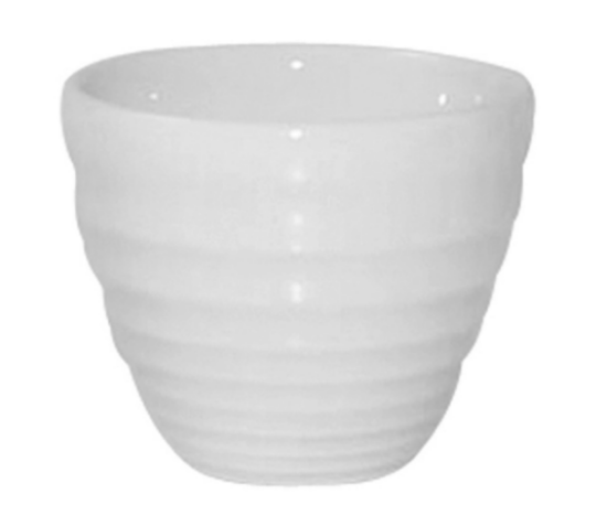 Picture of Churchill White Bit On The Side Ripple Dip Pot 2oz (Case Of 12)