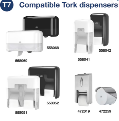 Picture of Tork Optiserve Coreless Toilet Paper 2 Ply  (Case of 24)