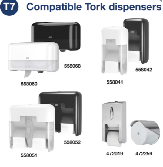 Picture of Tork Optiserve Coreless Toilet Paper 2 Ply  (Case of 24)