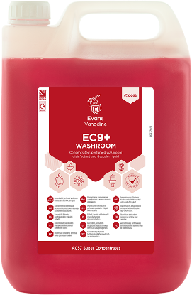 Picture of EC9 Washroom Bactercidal Cleaner & Descaler 5ltr (Case of 2) **DG**