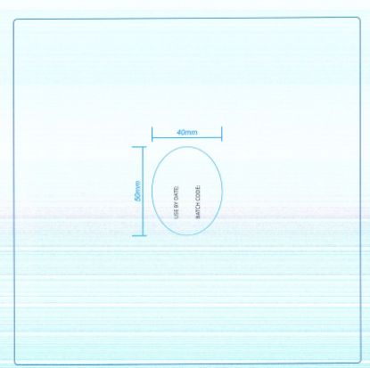 Picture of Freezer Oval Label Reel Lhlo 40x50mm (1000)