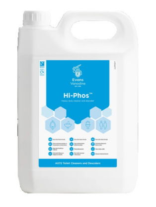 Picture of Hi Phos Heavy Duty Washroom Cleaner And Descaler 5ltr  (Case of 2)  **DG**