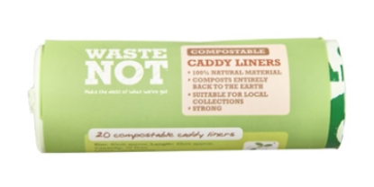 Picture of Compostable 10ltr Food Waste Bags 400x450mm  (480)