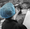 Picture of Shield Hair Caps Blue (1000) 