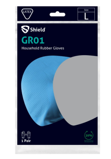 Picture of Household Gloves Blue Large (12)