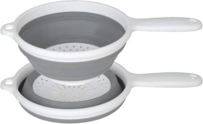 Picture of Collapsible Colander With Long Handle