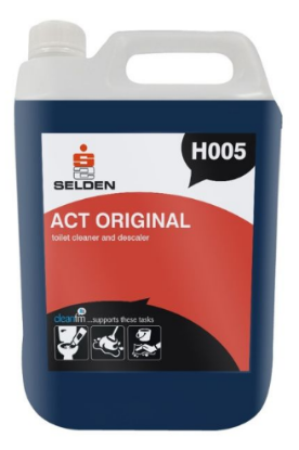 Picture of Selden Act Toilet Cleaner & Descaler 5ltr  (Case of 2)