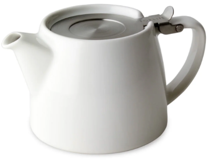 Picture of Stump Teapot 18oz White 