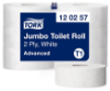 Picture of Tork Jumbo Toilet Rolls Advance 2ply 360m White T1 (6)