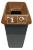 Picture of 30ltr Recycling Bin Complete With Lid For Kitchen Waste