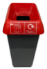 Picture of 50ltr Recycling Bin Complete With Lid For Plastics