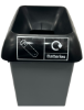 Picture of 30ltr Recycling Bin Complete With Lid For Batteries