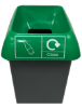 Picture of 30ltr Recycling Bin Complete With Lid For Glass 
